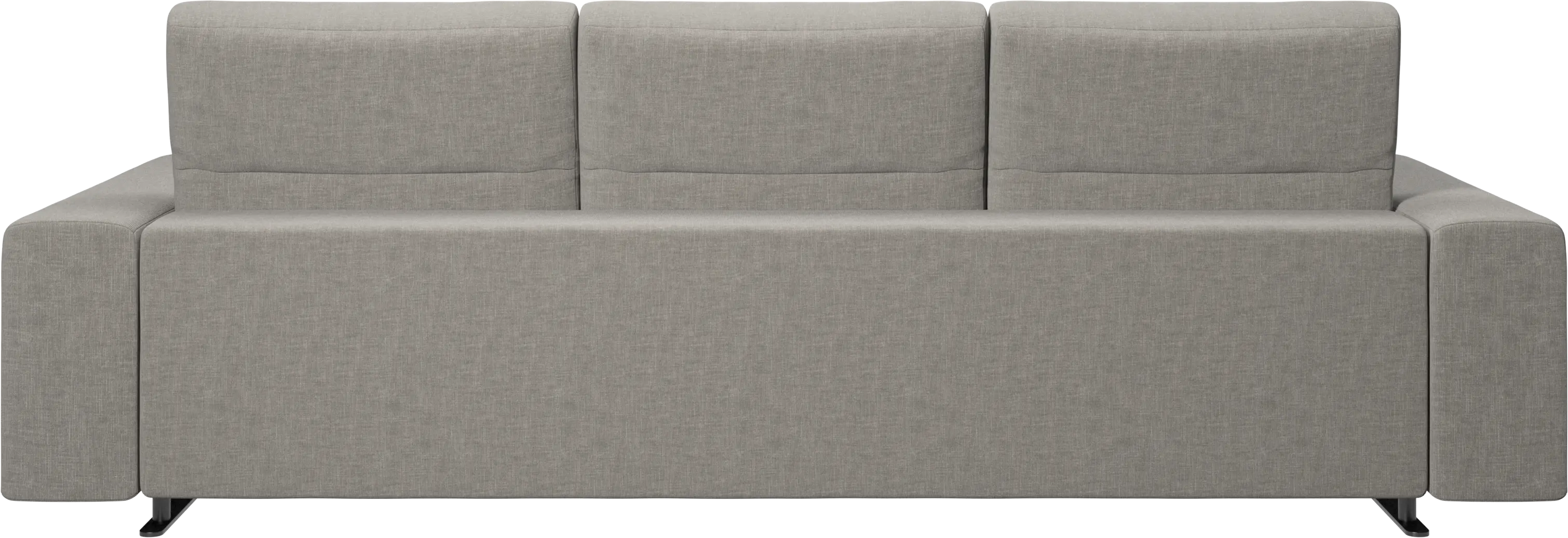 BO CONCEPT HAMPTON グレー L字or3人掛けソファファブリック Hampton corner sofa with adjustable back and storage on left